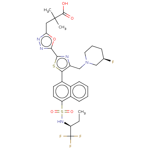 Chemical structure of BindingDB Monomer ID 285783