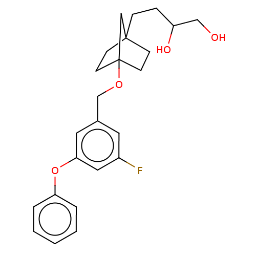 Chemical structure of BindingDB Monomer ID 286203
