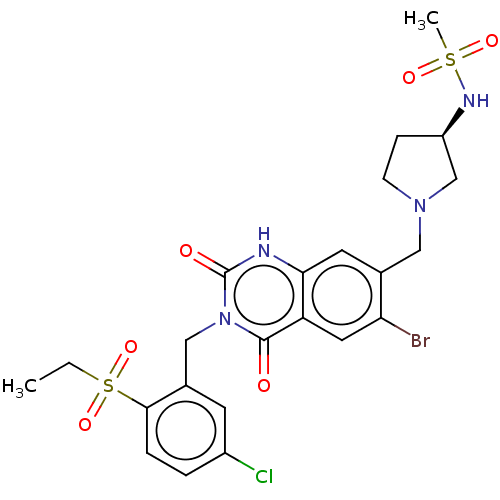 Chemical structure of BindingDB Monomer ID 286721