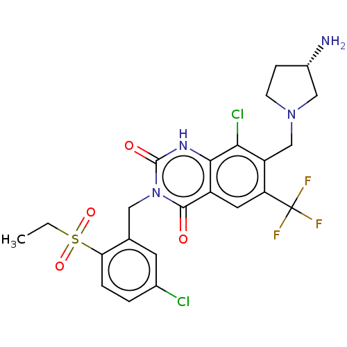 Chemical structure of BindingDB Monomer ID 286782