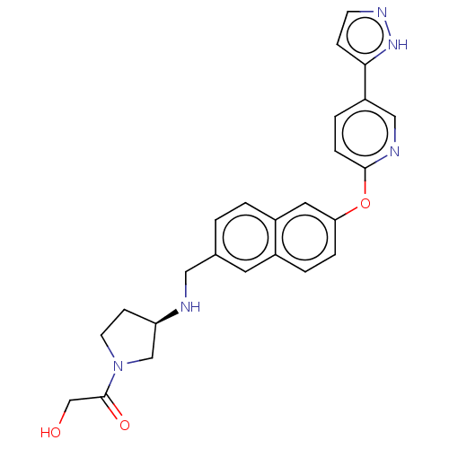 Chemical structure of BindingDB Monomer ID 289878