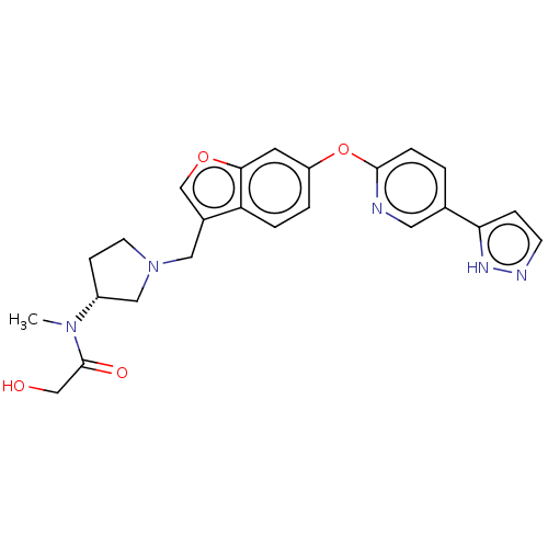 Chemical structure of BindingDB Monomer ID 289987