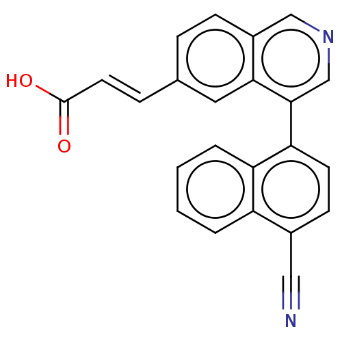 Chemical structure of BindingDB Monomer ID 290475