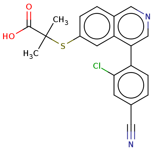 Chemical structure of BindingDB Monomer ID 290488