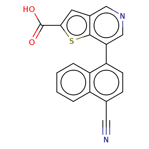 Chemical structure of BindingDB Monomer ID 290600