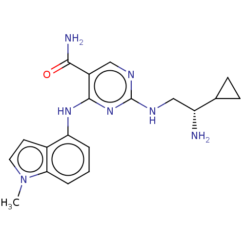 Chemical structure of BindingDB Monomer ID 291026
