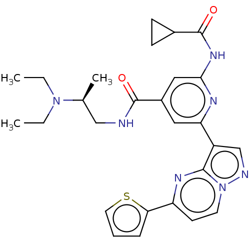 Chemical structure of BindingDB Monomer ID 292534