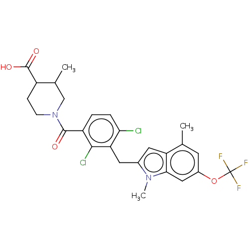 Chemical structure of BindingDB Monomer ID 292768