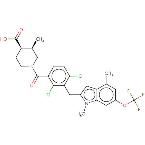 Chemical structure of BindingDB Monomer ID 292769