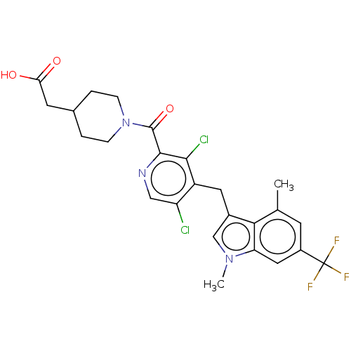 Chemical structure of BindingDB Monomer ID 292774
