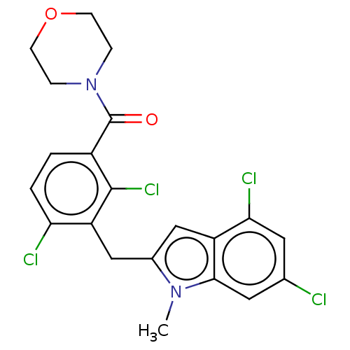 Chemical structure of BindingDB Monomer ID 292817