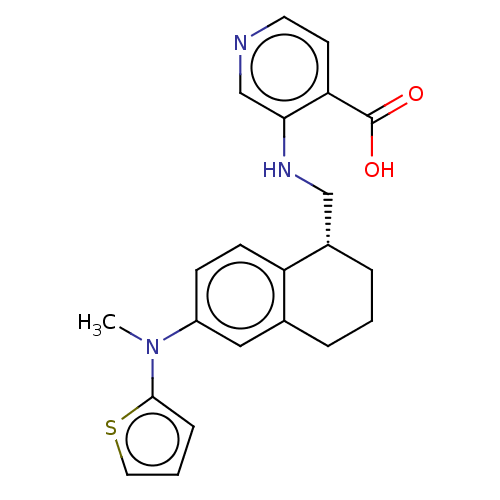 Chemical structure of BindingDB Monomer ID 293802