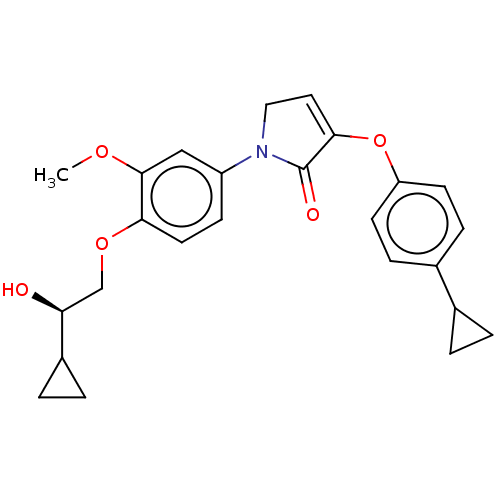 Chemical structure of BindingDB Monomer ID 294217
