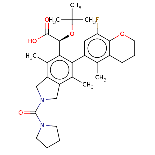 Chemical structure of BindingDB Monomer ID 294734