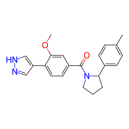 Chemical structure of BindingDB Monomer ID 295981