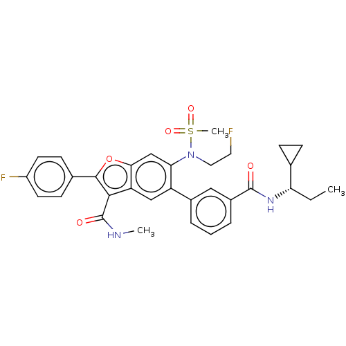 Chemical structure of BindingDB Monomer ID 298509