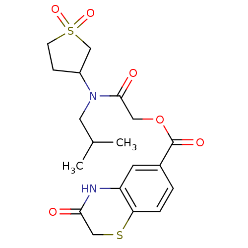 Chemical structure of BindingDB Monomer ID 34315