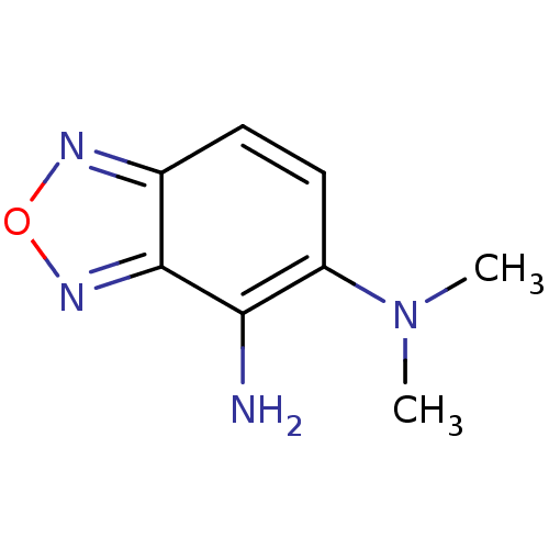 Chemical structure of BindingDB Monomer ID 34584