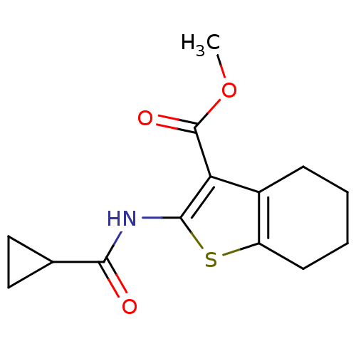 Chemical structure of BindingDB Monomer ID 39416