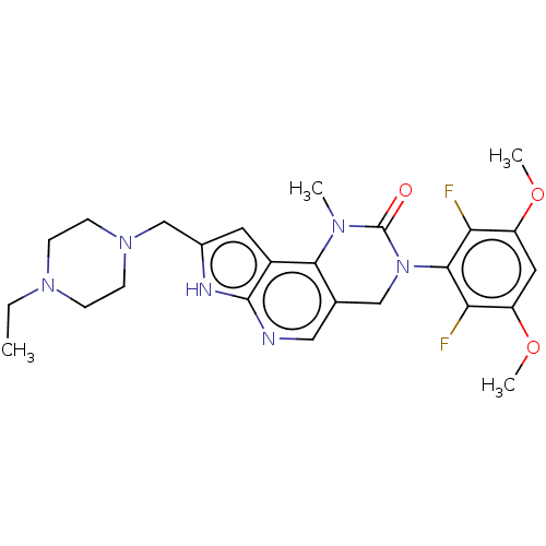 Chemical structure of BindingDB Monomer ID 301254
