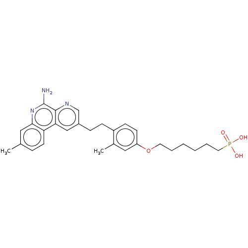 Chemical structure of BindingDB Monomer ID 301808