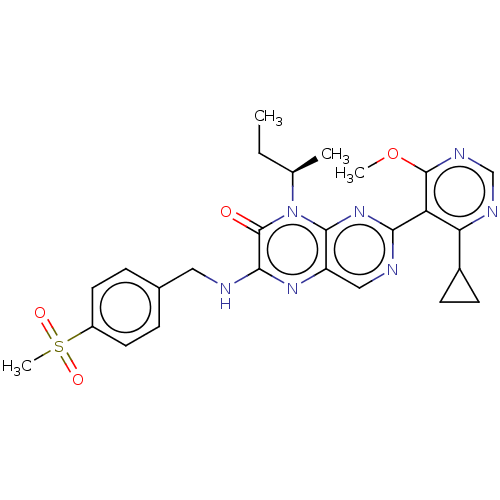 Chemical structure of BindingDB Monomer ID 302278