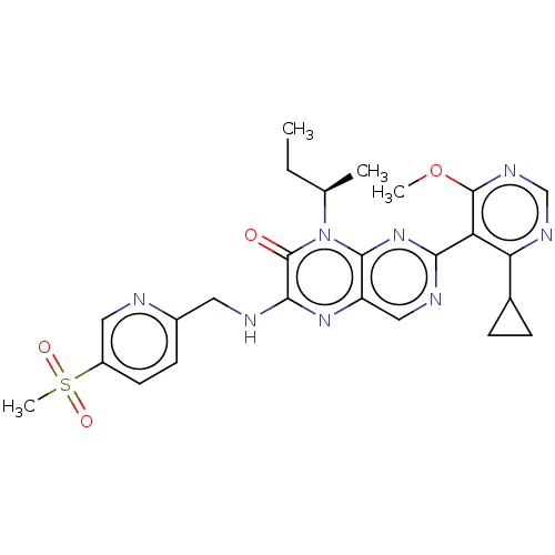 Chemical structure of BindingDB Monomer ID 302314