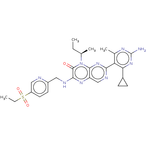 Chemical structure of BindingDB Monomer ID 302345