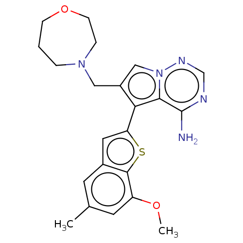 Chemical structure of BindingDB Monomer ID 302408