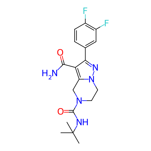Chemical structure of BindingDB Monomer ID 302540