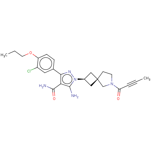 Chemical structure of BindingDB Monomer ID 303633