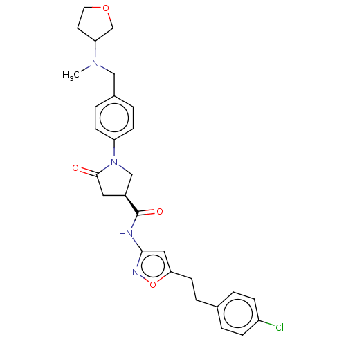 Chemical structure of BindingDB Monomer ID 303722