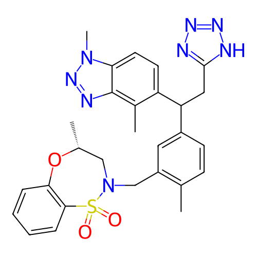 Chemical structure of BindingDB Monomer ID 304840