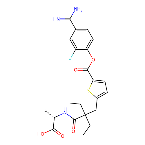 Chemical structure of BindingDB Monomer ID 308435