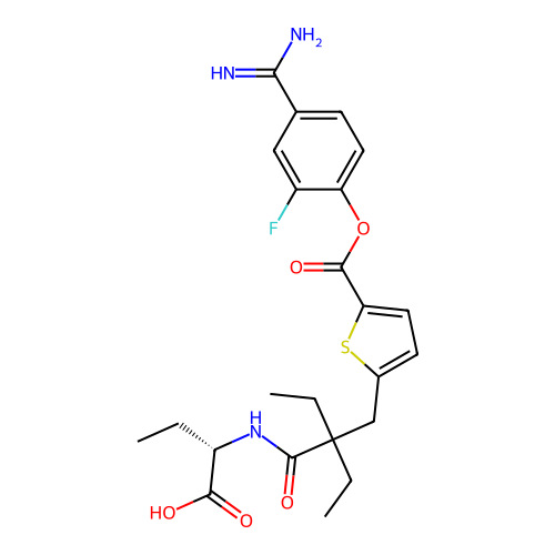 Chemical structure of BindingDB Monomer ID 308444