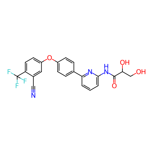 Chemical structure of BindingDB Monomer ID 309376