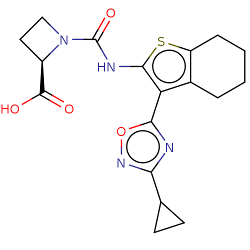 Chemical structure of BindingDB Monomer ID 312282