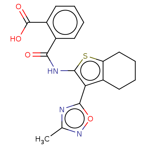 Chemical structure of BindingDB Monomer ID 312288