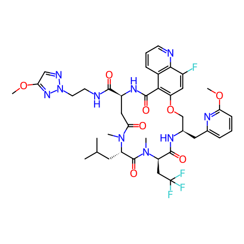 Chemical structure of BindingDB Monomer ID 312974