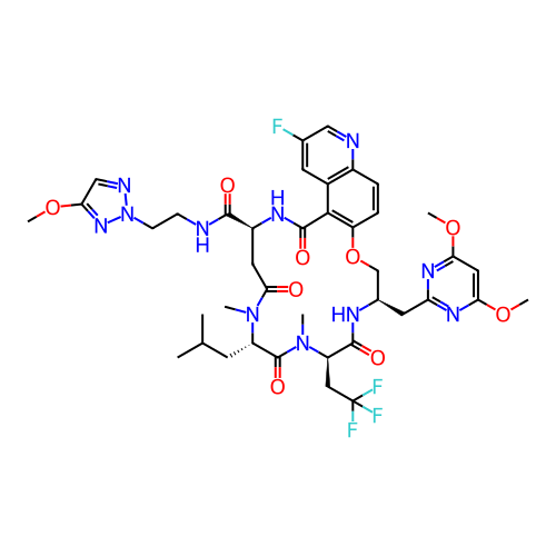 Chemical structure of BindingDB Monomer ID 312983