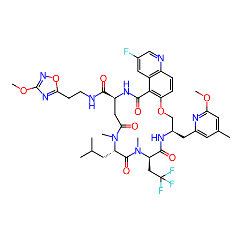 Chemical structure of BindingDB Monomer ID 312986