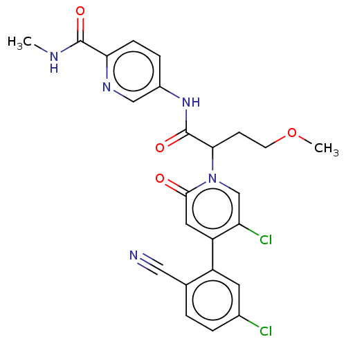 Chemical structure of BindingDB Monomer ID 313710