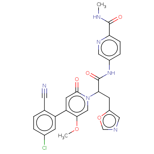 Chemical structure of BindingDB Monomer ID 313727