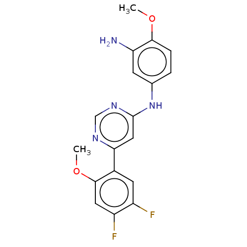 Chemical structure of BindingDB Monomer ID 316255