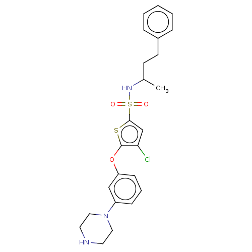 Chemical structure of BindingDB Monomer ID 316396
