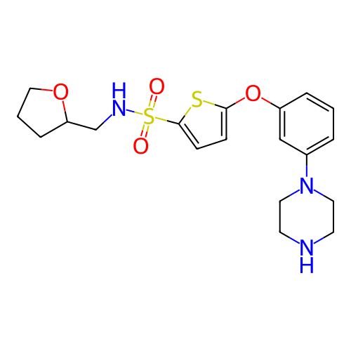 Chemical structure of BindingDB Monomer ID 316419