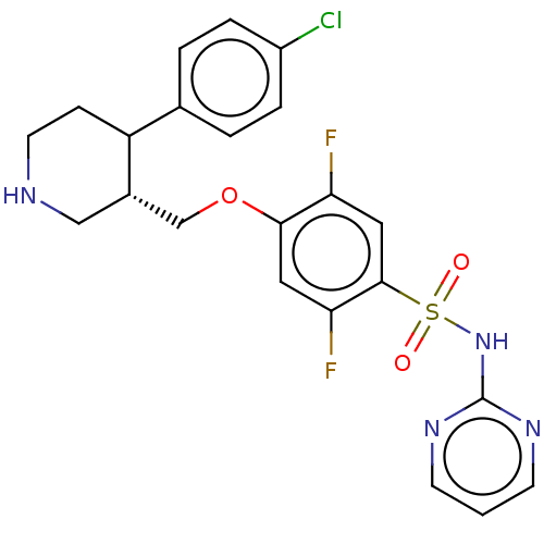 Chemical structure of BindingDB Monomer ID 316502