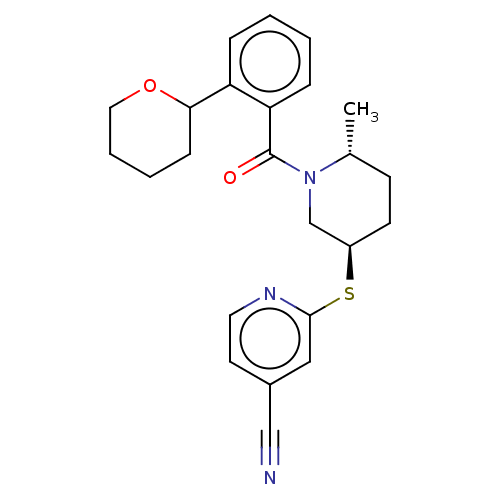 Chemical structure of BindingDB Monomer ID 316504