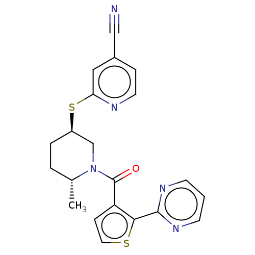 Chemical structure of BindingDB Monomer ID 316506