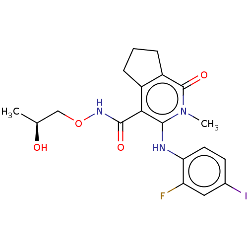 Chemical structure of BindingDB Monomer ID 316881